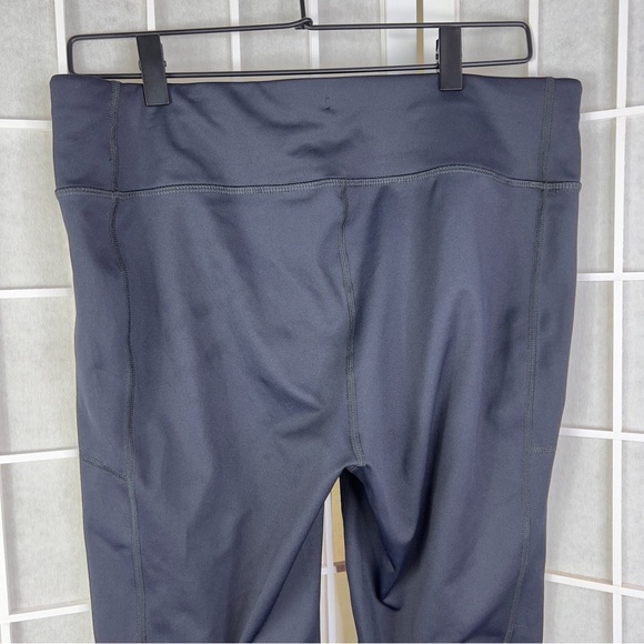 FILA Black Capri Leggings with Rainbow Stripes - Size Large - Picture 6 of 14